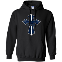 Load image into Gallery viewer, Cross Shirt For Jesus And New York Yankees Fans Hoodie Shirt