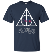Load image into Gallery viewer, Deathly Hallows For Atlanta Braves And Harry Potter Fans T - Shirt For Men