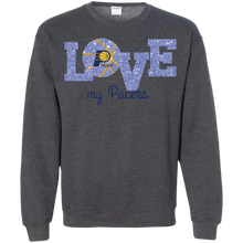 Load image into Gallery viewer, Glitter Love For Indiana Pacers Fans Sweatshirt