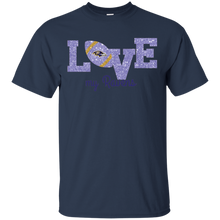 Load image into Gallery viewer, Glitter Love For Baltimore Ravens Fans T - Shirt For Men
