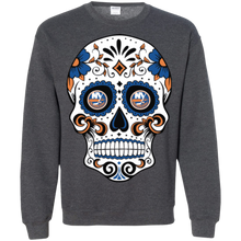 Load image into Gallery viewer, New York Islanders Sugar Skull Sweatshirt