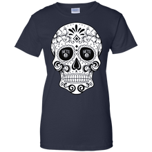 Load image into Gallery viewer, Brooklyn Nets Sugar Skull T-Shirt For Women