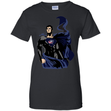 Load image into Gallery viewer, Superman Columbus Blue Jackets Shirt For Fans T-Shirt For Women