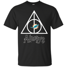 Load image into Gallery viewer, Deathly Hallows For Miami Dolphins And Harry Potter Fans T - Shirt For Men