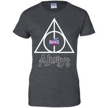 Load image into Gallery viewer, Deathly Hallows For Houston Rockets And Harry Potter Fans T-Shirt For Women