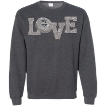 Load image into Gallery viewer, Glitter Love For Los Angeles Kings Fans Sweatshirt
