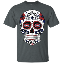 Load image into Gallery viewer, Montréal Canadiens Sugar Skull T - Shirt For Men