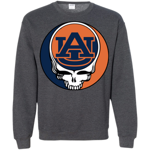 Auburn Tigers Footballl Grateful Dead Steal Your Face Sweatshirt