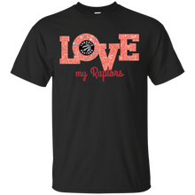 Load image into Gallery viewer, Glitter Love For Toronto Raptors Fans T - Shirt For Men
