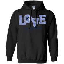 Load image into Gallery viewer, Glitter Love For New York Yankees Fans Hoodie Shirt