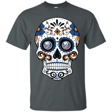 Load image into Gallery viewer, New York Islanders Sugar Skull T - Shirt For Men