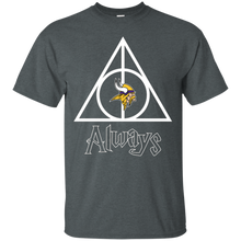 Load image into Gallery viewer, Deathly Hallows For Minnesota Vikings And Harry Potter Fans T - Shirt For Men