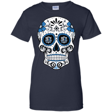 Load image into Gallery viewer, Dallas Mavericks Sugar Skull T-Shirt For Women