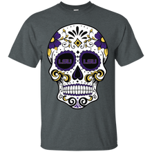 Load image into Gallery viewer, Lsu Tigers Sugar Skull T - Shirt For Men