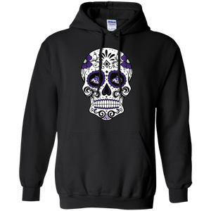 Abilene Christian Wildcats Sugar Skull Hoodie Shirt