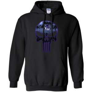 Abilene Christian Wildcats Football The Punisher Skull Hoodie Shirt