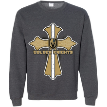 Load image into Gallery viewer, Cross Shirt For Jesus And Vegas Golden Knights Fans Sweatshirt