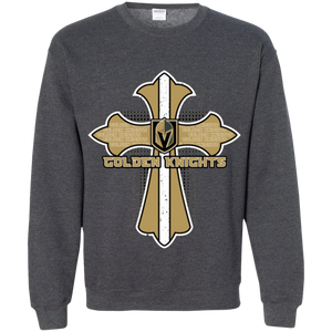 Cross Shirt For Jesus And Vegas Golden Knights Fans Sweatshirt