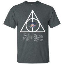 Load image into Gallery viewer, Deathly Hallows For Oklahoma City Thunder And Harry Potter Fans T - Shirt For Men