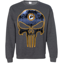 Load image into Gallery viewer, Indiana Pacers Basketball The Punisher Skull Sweatshirt