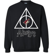 Load image into Gallery viewer, Deathly Hallows For Arizona Coyotes And Harry Potter Fans Sweatshirt