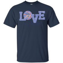 Load image into Gallery viewer, Glitter Love For Oklahoma City Thunder Fans T - Shirt For Men