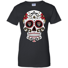 Load image into Gallery viewer, Florida Panthers Sugar Skull T-Shirt For Women