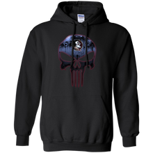 Load image into Gallery viewer, Florida State Seminoles Football The Punisher Skull Hoodie Shirt