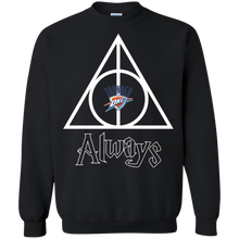 Load image into Gallery viewer, Deathly Hallows For Oklahoma City Thunder And Harry Potter Fans Sweatshirt