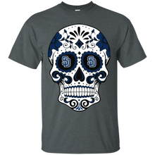 Load image into Gallery viewer, San Diego Padres Sugar Skull T - Shirt For Men