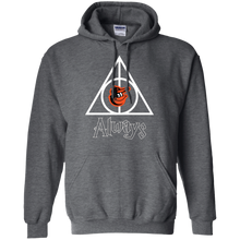 Load image into Gallery viewer, Deathly Hallows For Baltimore Orioles And Harry Potter Fans Hoodie Shirt
