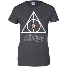 Load image into Gallery viewer, Deathly Hallows For Houston Astros And Harry Potter Fans T-Shirt For Women