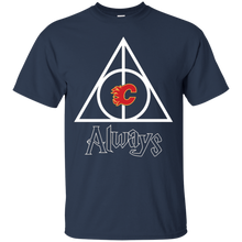 Load image into Gallery viewer, Deathly Hallows For Calgary Flames And Harry Potter Fans T - Shirt For Men