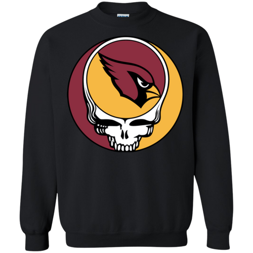 Arizona Cardinals Footballl Grateful Dead Steal Your Face Sweatshirt