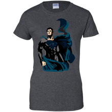 Load image into Gallery viewer, Superman Carolina Panthers Shirt For Fans T-Shirt For Women