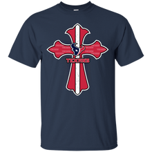 Load image into Gallery viewer, Cross Shirt For Jesus And Houston Texans Fans T - Shirt For Men