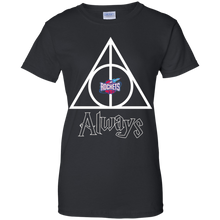 Load image into Gallery viewer, Deathly Hallows For Houston Rockets And Harry Potter Fans T-Shirt For Women