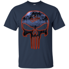 Load image into Gallery viewer, Baltimore Orioles Baseball The Punisher Skull T - Shirt For Men