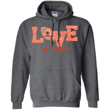 Load image into Gallery viewer, Glitter Love For Cincinnati Bengals Fans Hoodie Shirt