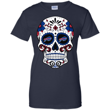 Load image into Gallery viewer, Buffalo Bills Sugar Skull T-Shirt For Women