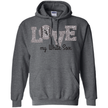 Load image into Gallery viewer, Glitter Love For Chicago White Sox Fans Hoodie Shirt