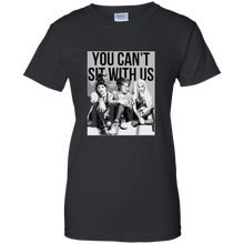 Load image into Gallery viewer, You can't sit with us hocus horror halloween T-Shirt For Women