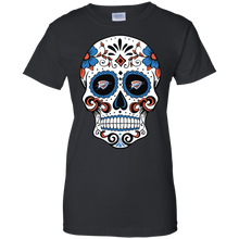 Load image into Gallery viewer, Oklahoma City Thunder Sugar Skull T-Shirt For Women