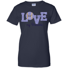 Load image into Gallery viewer, Glitter Love For Milwaukee Brewers Fans T-Shirt For Women
