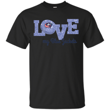 Load image into Gallery viewer, Glitter Love For Columbus Blue Jackets Fans T - Shirt For Men