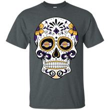 Load image into Gallery viewer, Los Angeles Lakers Sugar Skull T - Shirt For Men