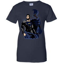 Load image into Gallery viewer, Superman Los Angeles Chargers Shirt For Fans T-Shirt For Women