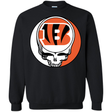 Load image into Gallery viewer, Cincinnati Bengals Footballl Grateful Dead Steal Your Face Sweatshirt