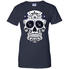 Load image into Gallery viewer, Colorado Rockies Sugar Skull T-Shirt For Women