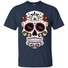 Load image into Gallery viewer, Arizona Cardinals Sugar Skull T - Shirt For Men